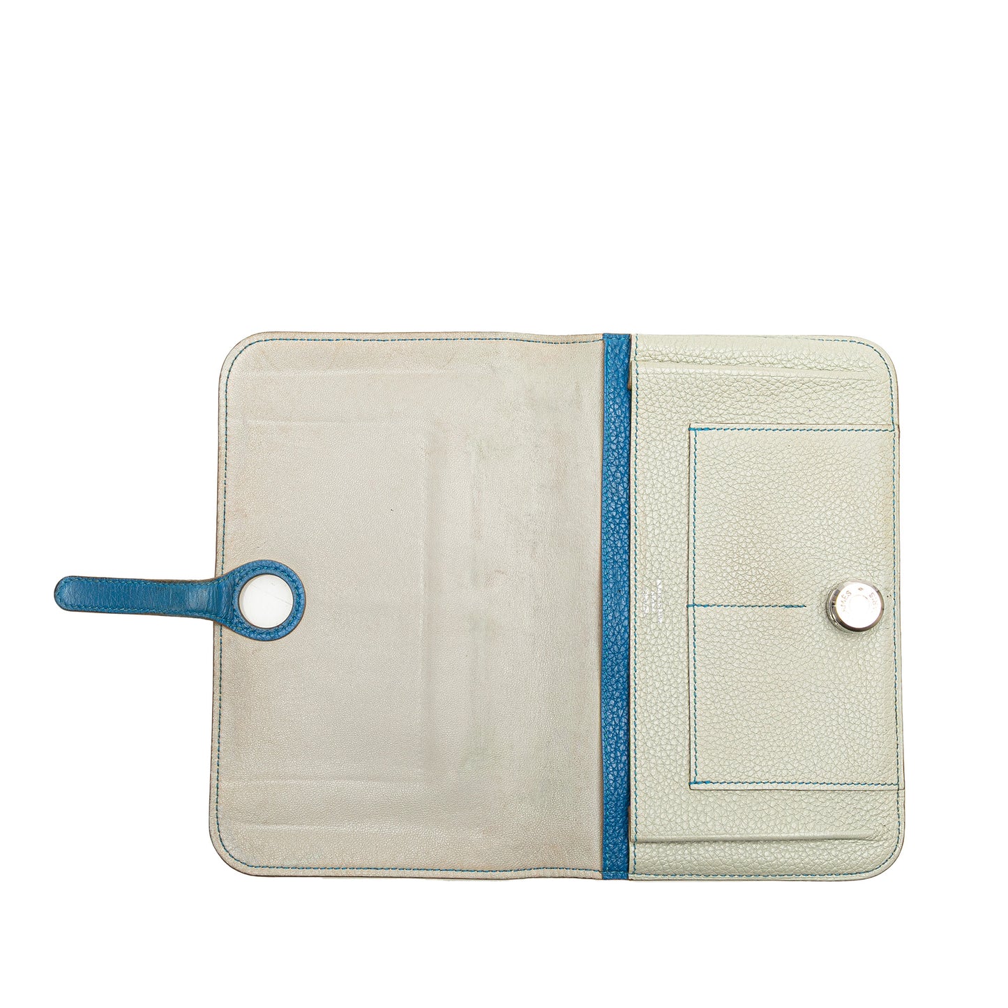 Hermès Bicolor Togo Dogon Duo Wallet Gm