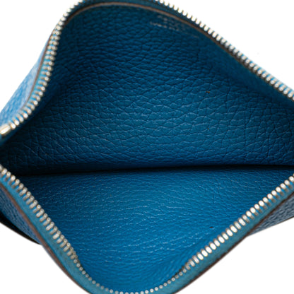 Hermès Bicolor Togo Dogon Duo Wallet Gm