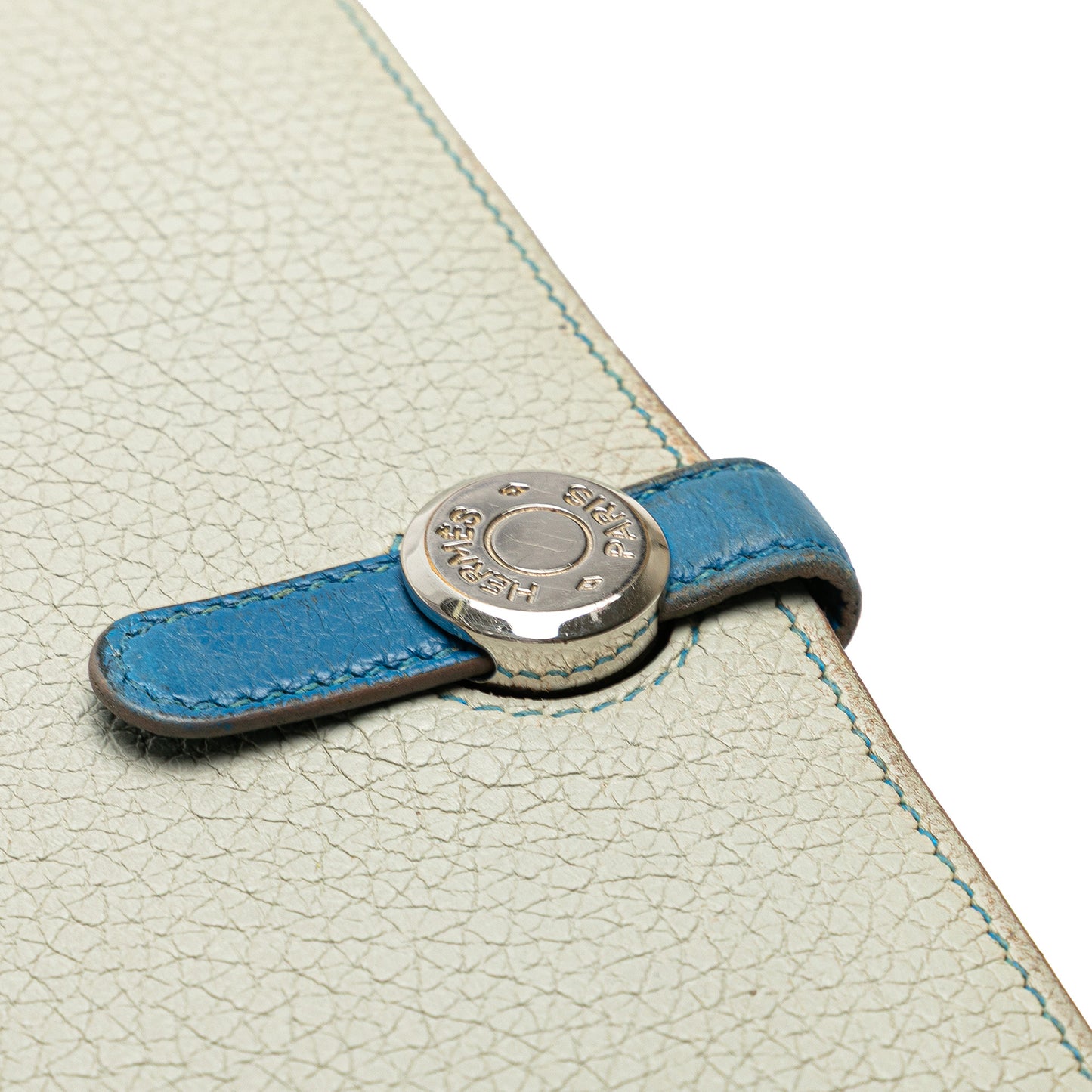 Hermès Bicolor Togo Dogon Duo Wallet Gm