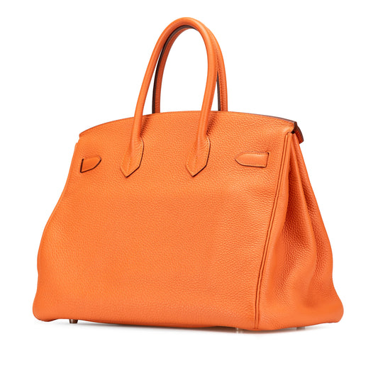 Hermès Clemence Birkin Retourne 35