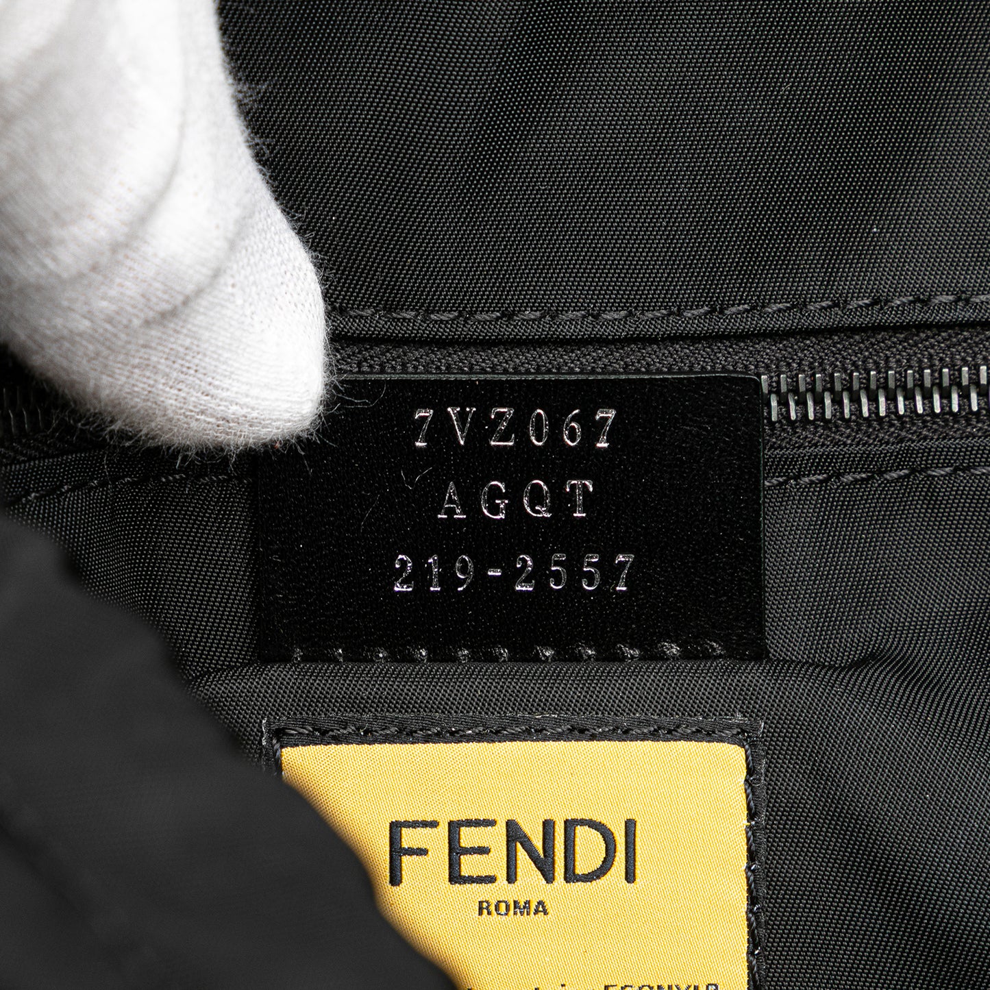 Fendi Medium Econyl Santander Cuoio Roma Fendiness Backpack