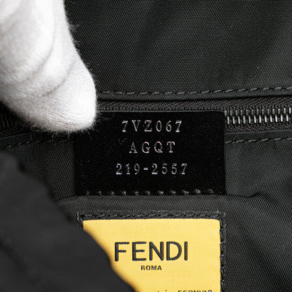 Fendi Medium Econyl Santander Cuoio Roma Fendiness Backpack