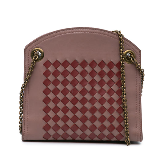 Bottega Veneta Nappa Intrecciato Chain Wallet