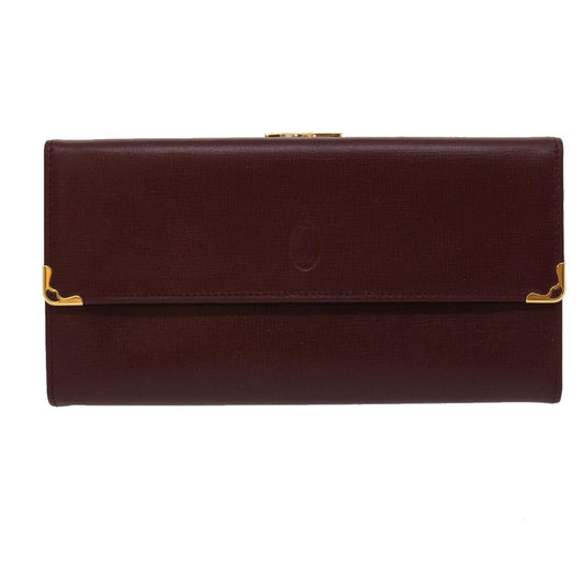 Cartier Red Leather Must De Cartier