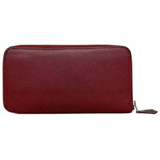Hermès Red Leather Silk'in