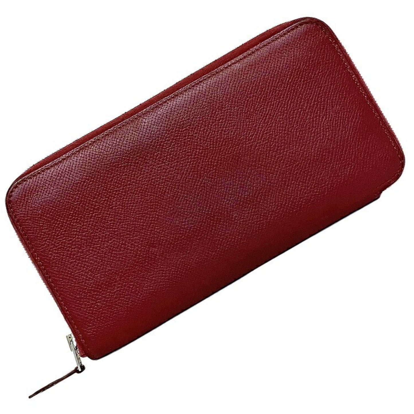 Hermès Red Leather Silk'in