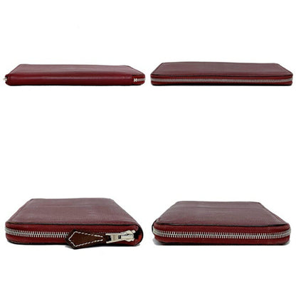 Hermès Red Leather Silk'in
