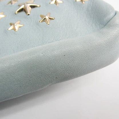 Jimmy Choo Blue Leather Zena