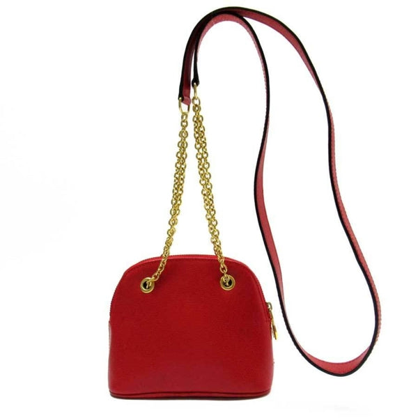 Dior Red Leather Clutch