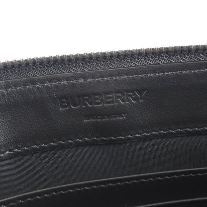 Burberry Brown Leather Clutch