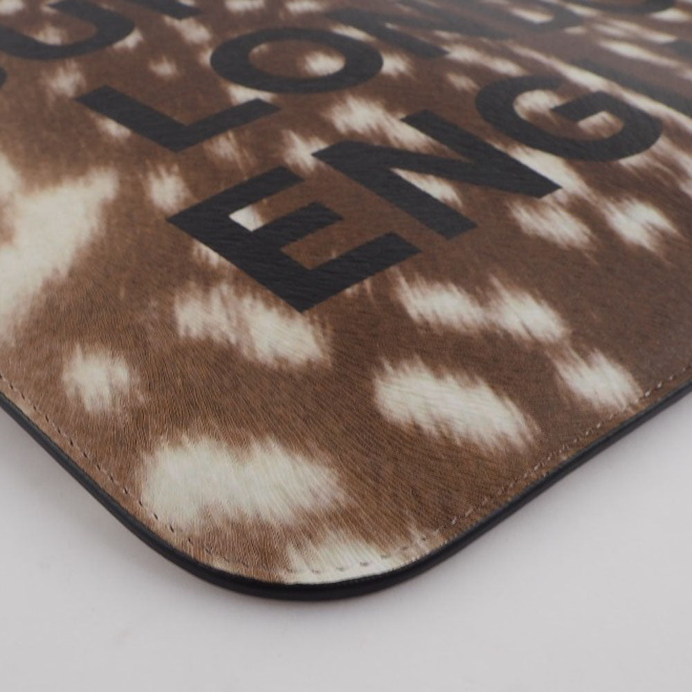 Burberry Brown Leather Clutch