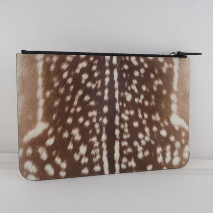 Burberry Brown Leather Clutch