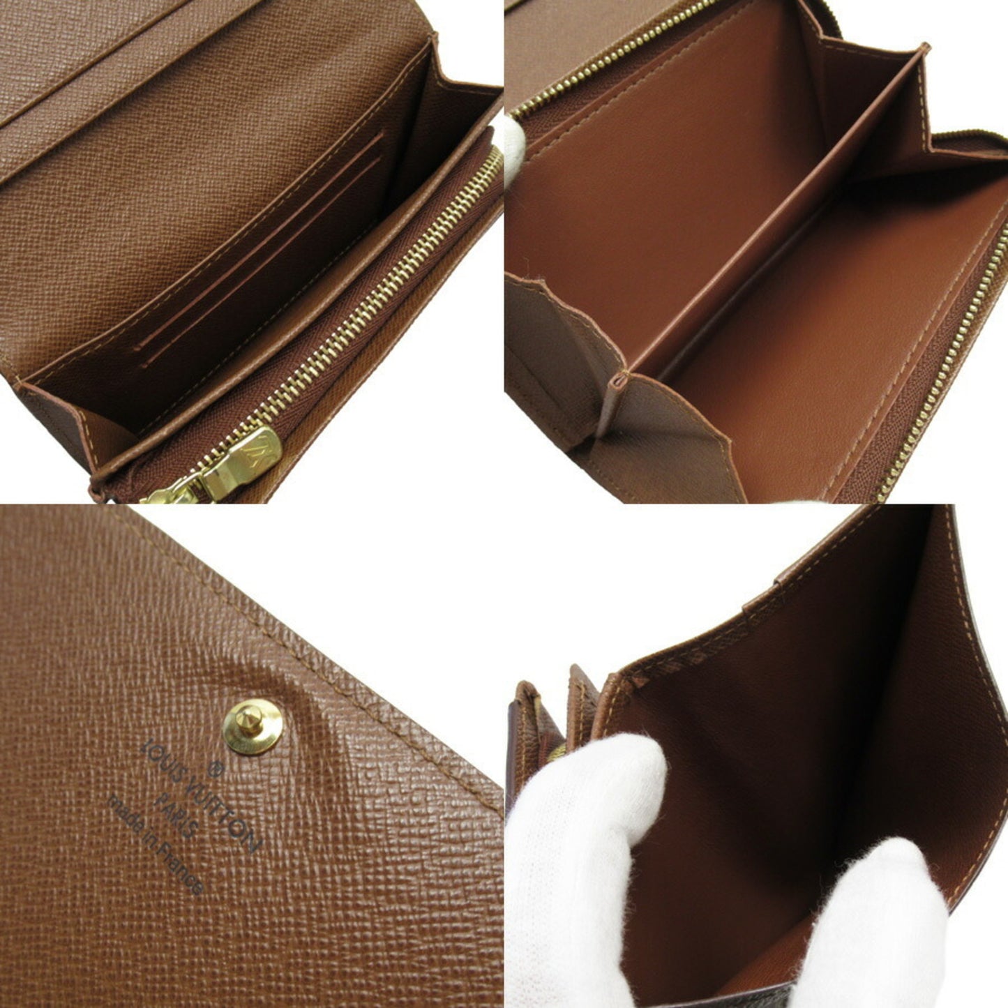 Louis Vuitton Brown Canvas Trésor