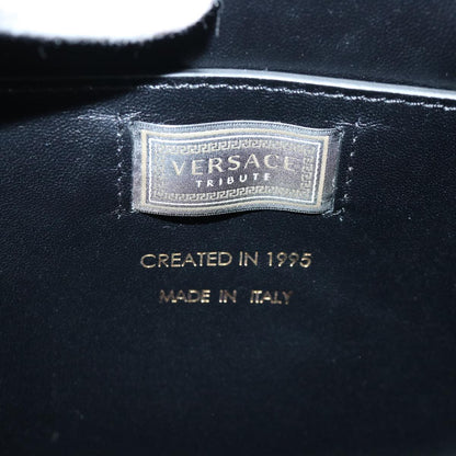 Versace Black Leather Handbag