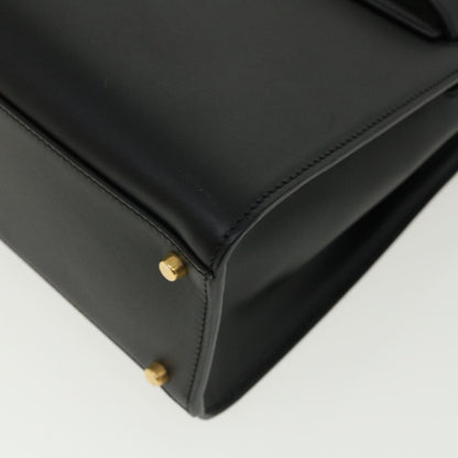 Versace Black Leather Handbag
