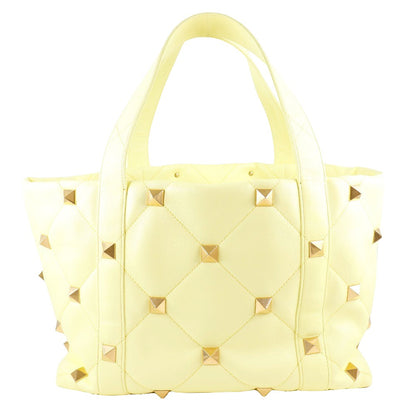 Valentino Garavani Yellow Leather Roman Stud