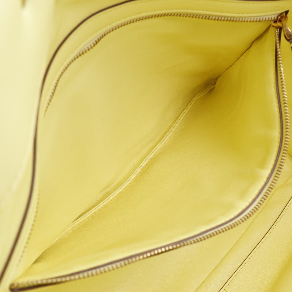 Valentino Garavani Yellow Leather Roman Stud