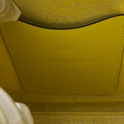 Longchamp Yellow Leather Le Pliage