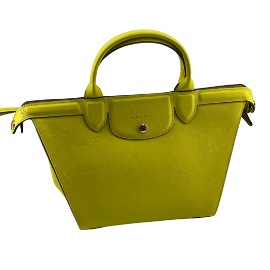 Longchamp Yellow Leather Le Pliage