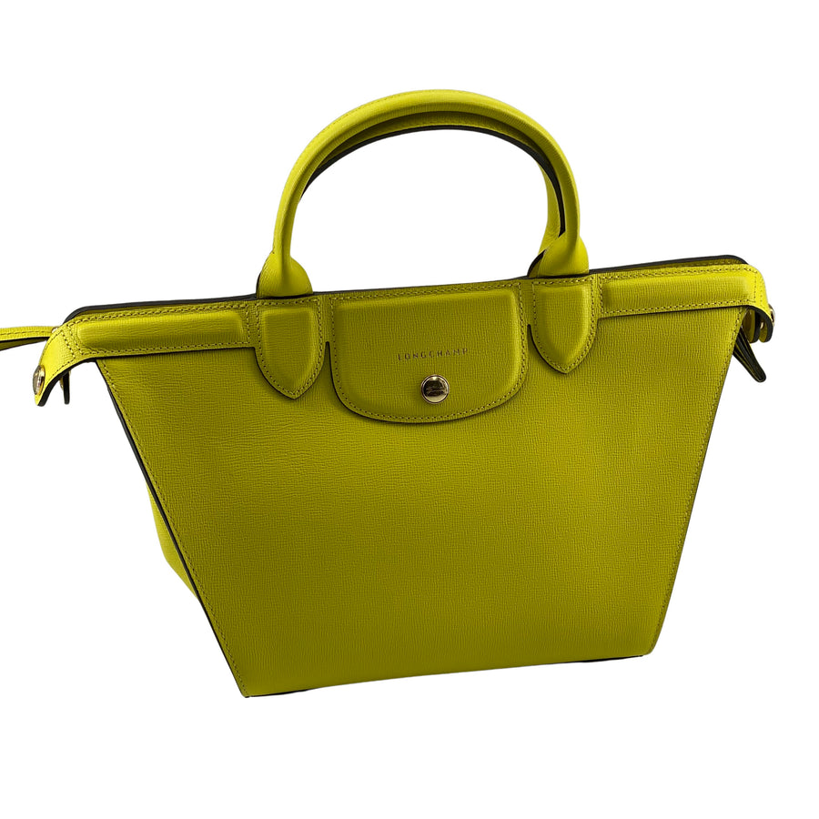 Longchamp Yellow Leather Le Pliage