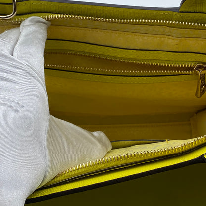 Longchamp Yellow Leather Le Pliage