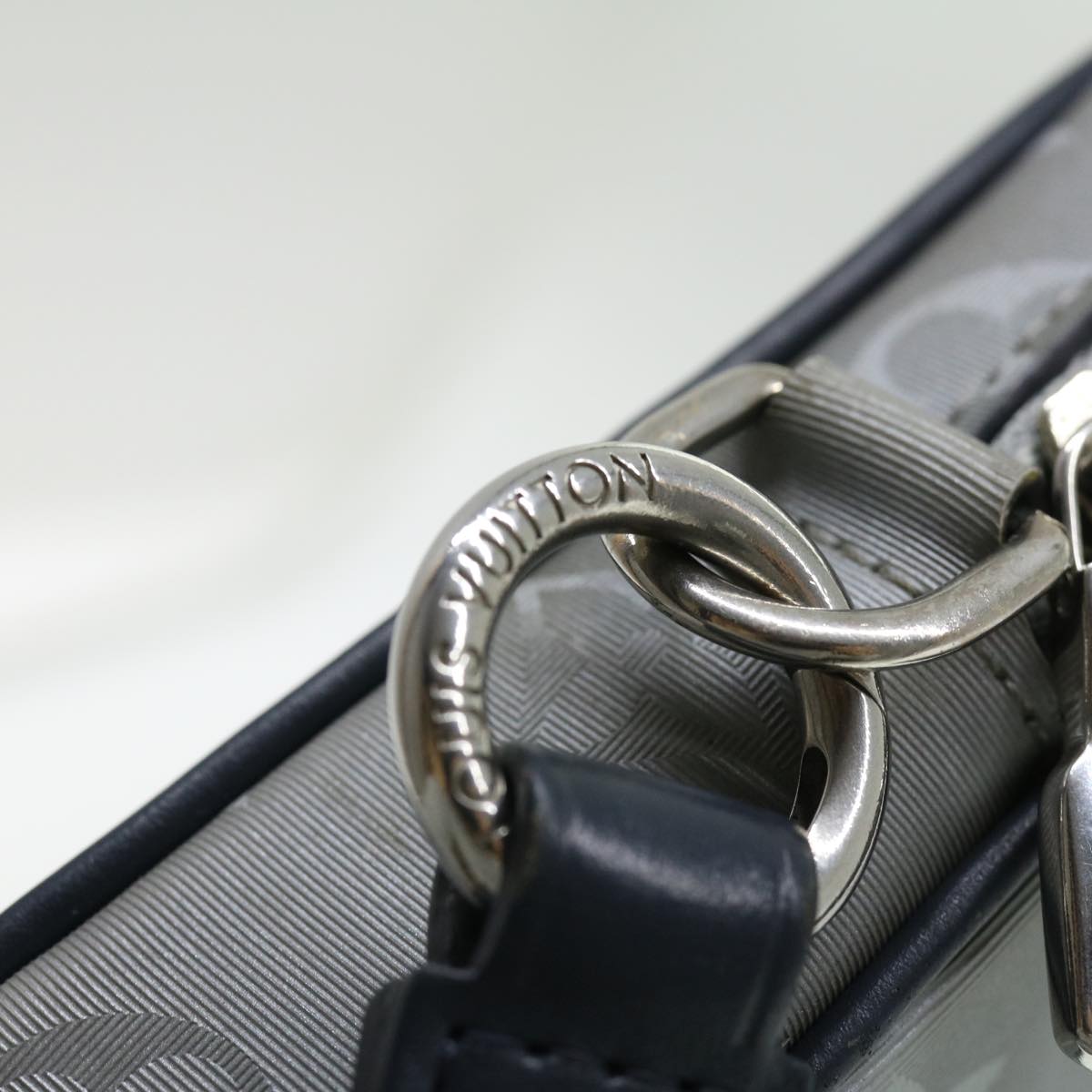 Louis Vuitton Silver Synthetic Alpha