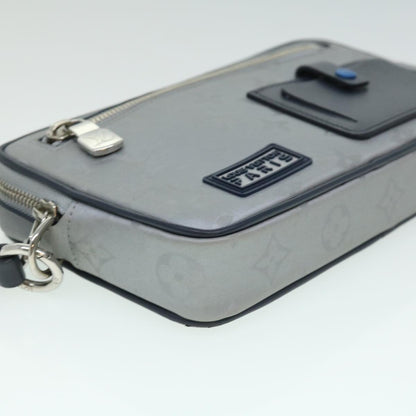 Louis Vuitton Silver Leather Alpha