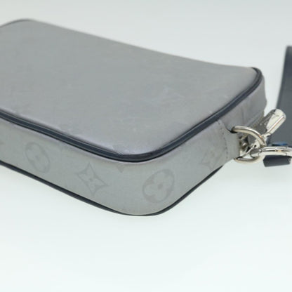 Louis Vuitton Silver Leather Alpha