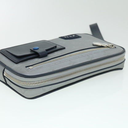 Louis Vuitton Silver Leather Alpha