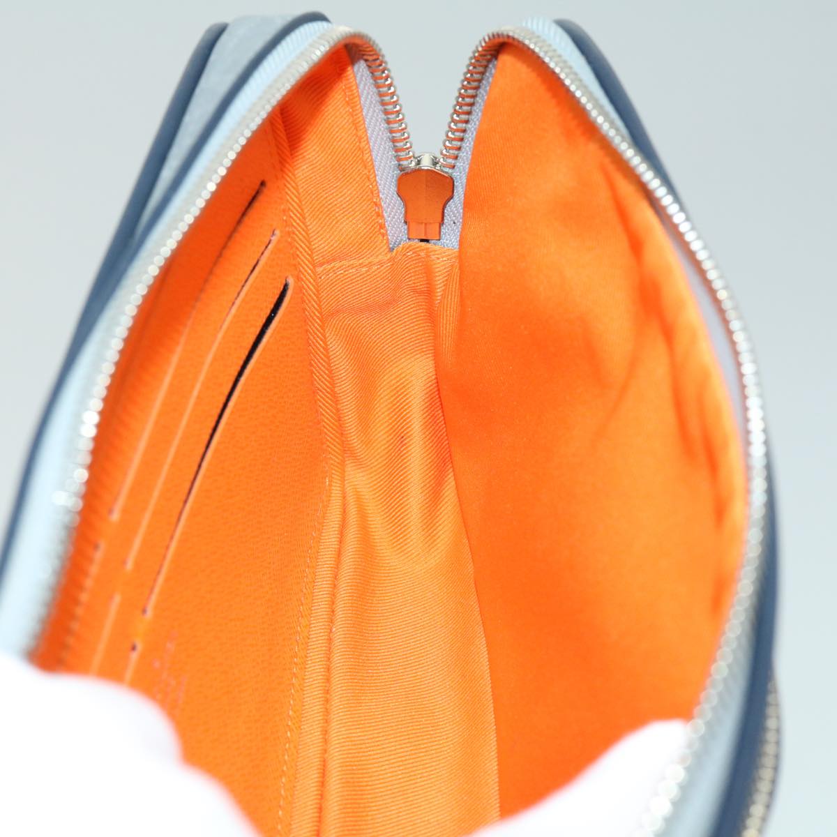Louis Vuitton Silver Leather Alpha