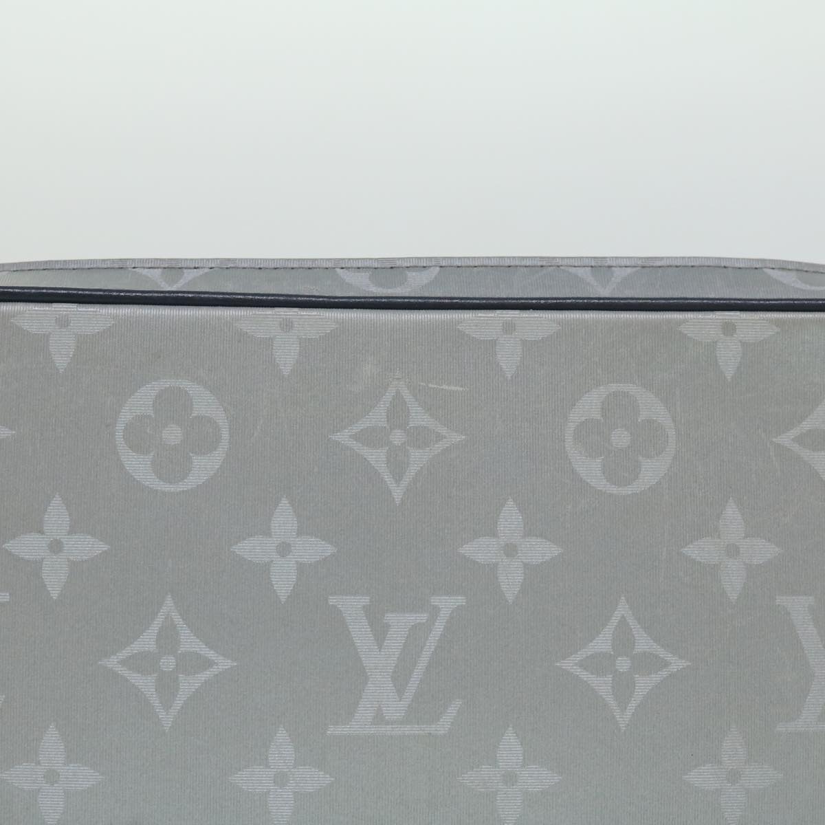 Louis Vuitton Silver Leather Alpha