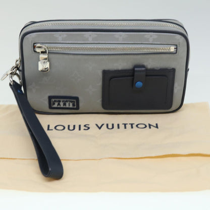 Louis Vuitton Silver Leather Alpha