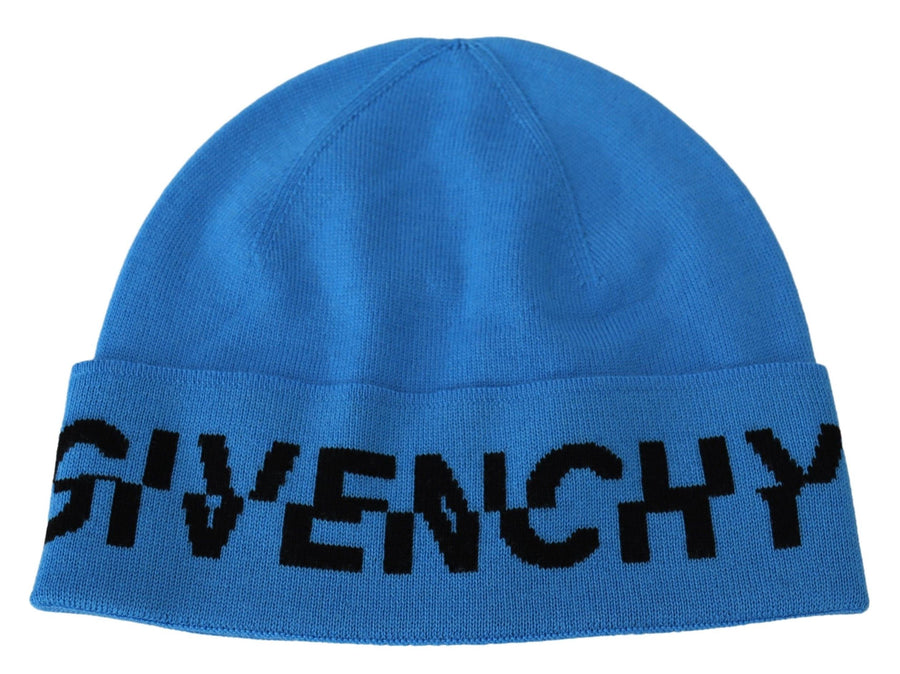 Givenchy Chic Woolen Beanie With Signature Black Logo