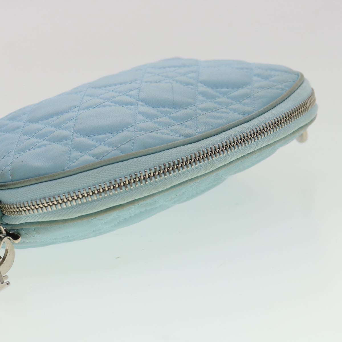 Dior Blue Leather Clutch
