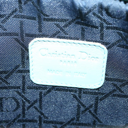 Dior Blue Leather Clutch