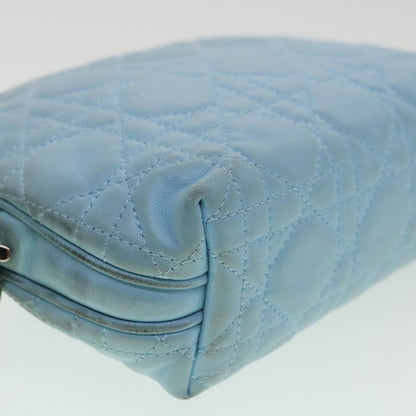 Dior Blue Leather Clutch