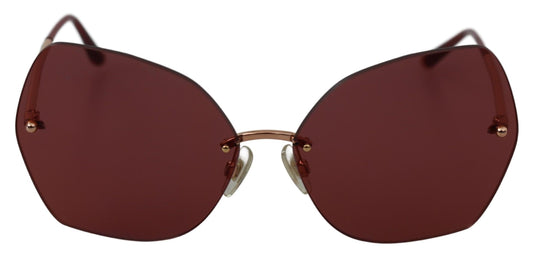 Dolce & Gabbana Chic Red 100% Uv Protection Sunglasses