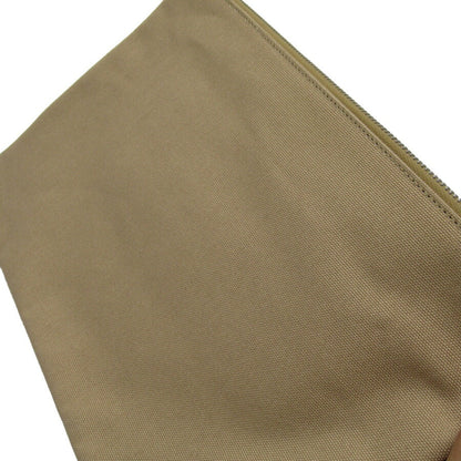 Fendi Brown Canvas Clutch