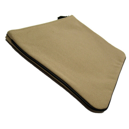 Fendi Brown Canvas Clutch