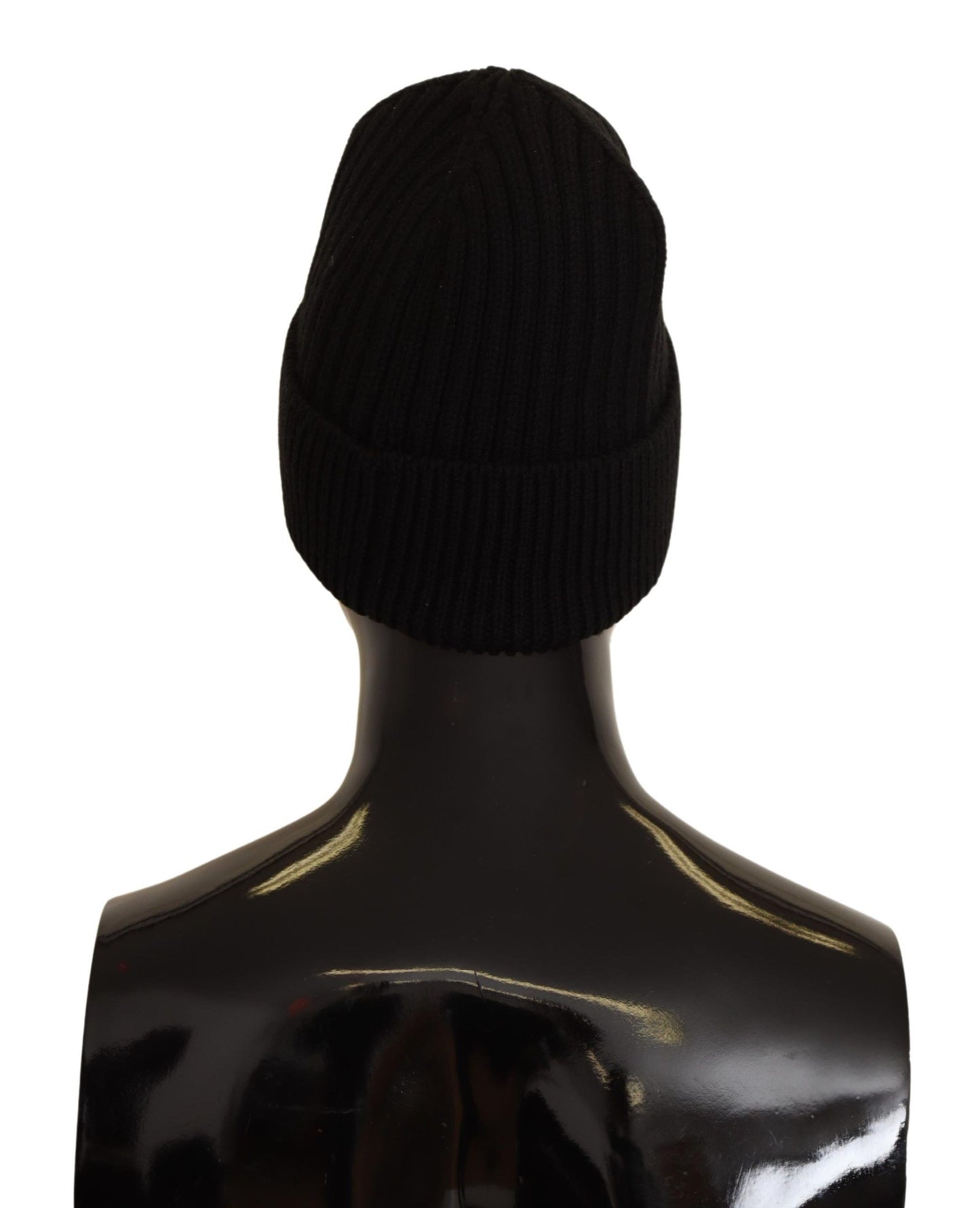Dolce & Gabbana Elegant Cable Knit Wool Beanie With Fleece Liner