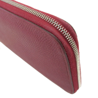 Hermès Red Leather Silk'in