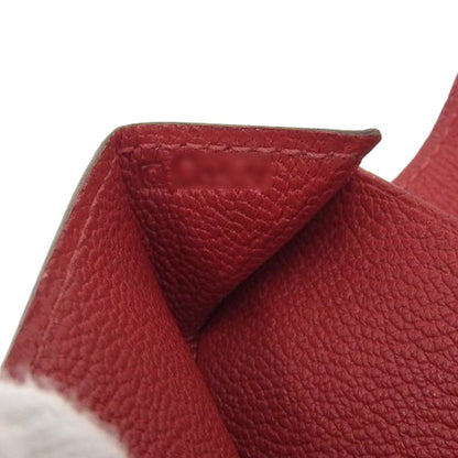 Hermès Red Leather Wallet