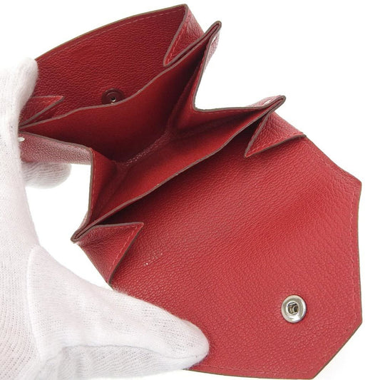 Hermès Red Leather Wallet