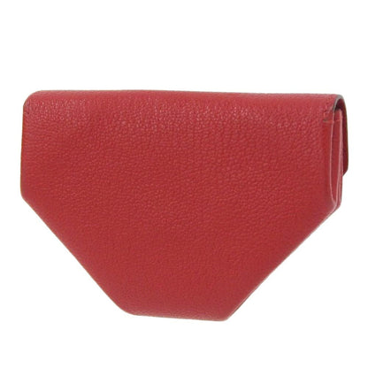 Hermès Red Leather Wallet