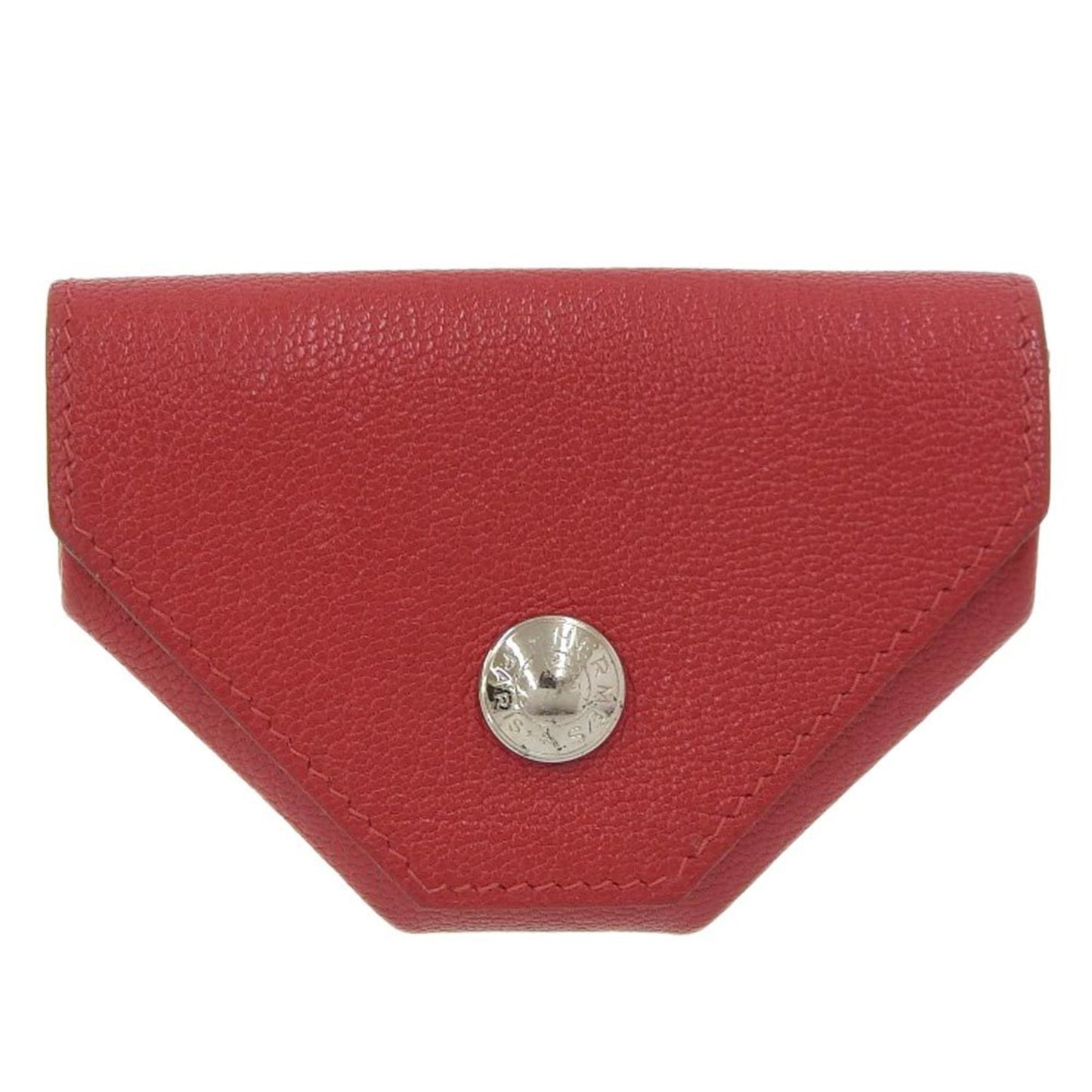 Hermès Red Leather Wallet