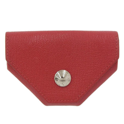 Hermès Red Leather Wallet