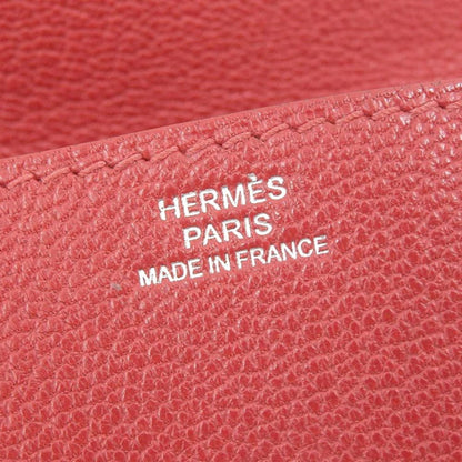 Hermès Red Leather Wallet