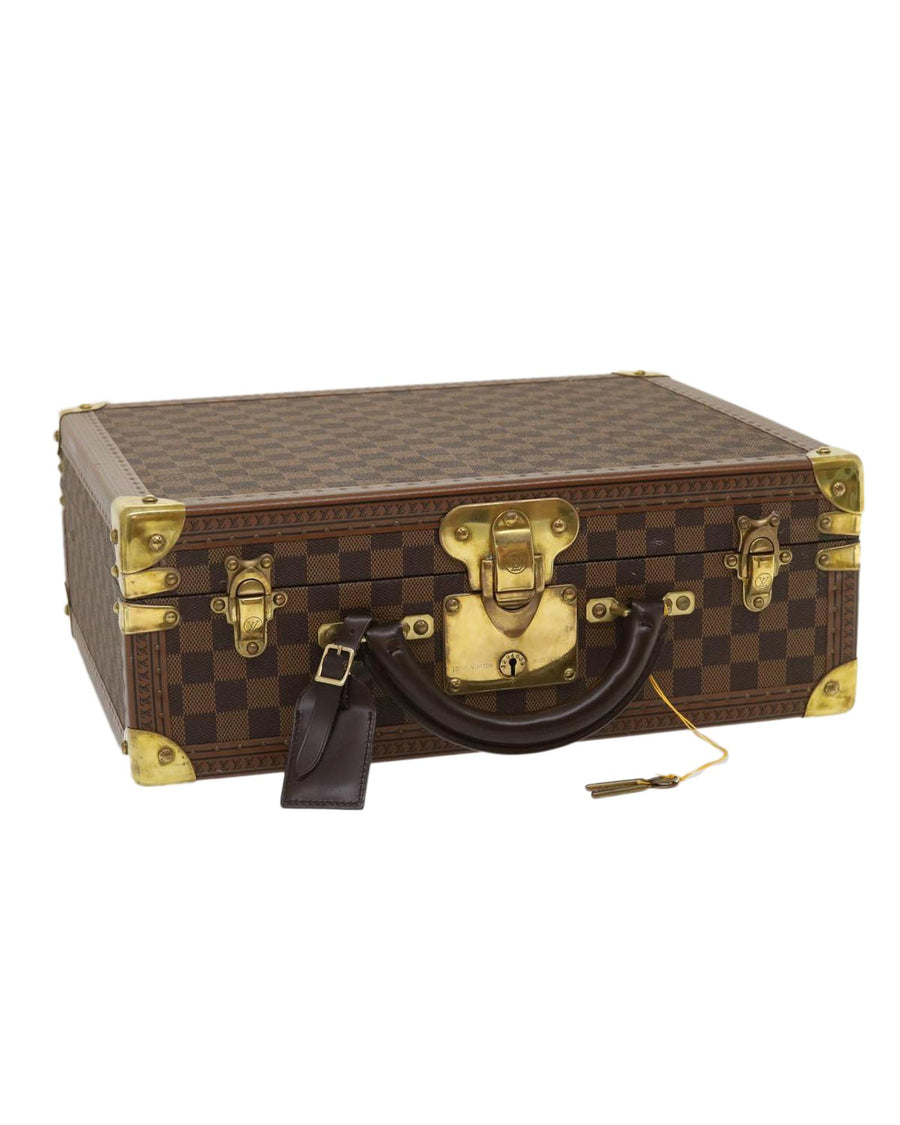 Louis Vuitton Damier Ebene Canvas Suitcase
