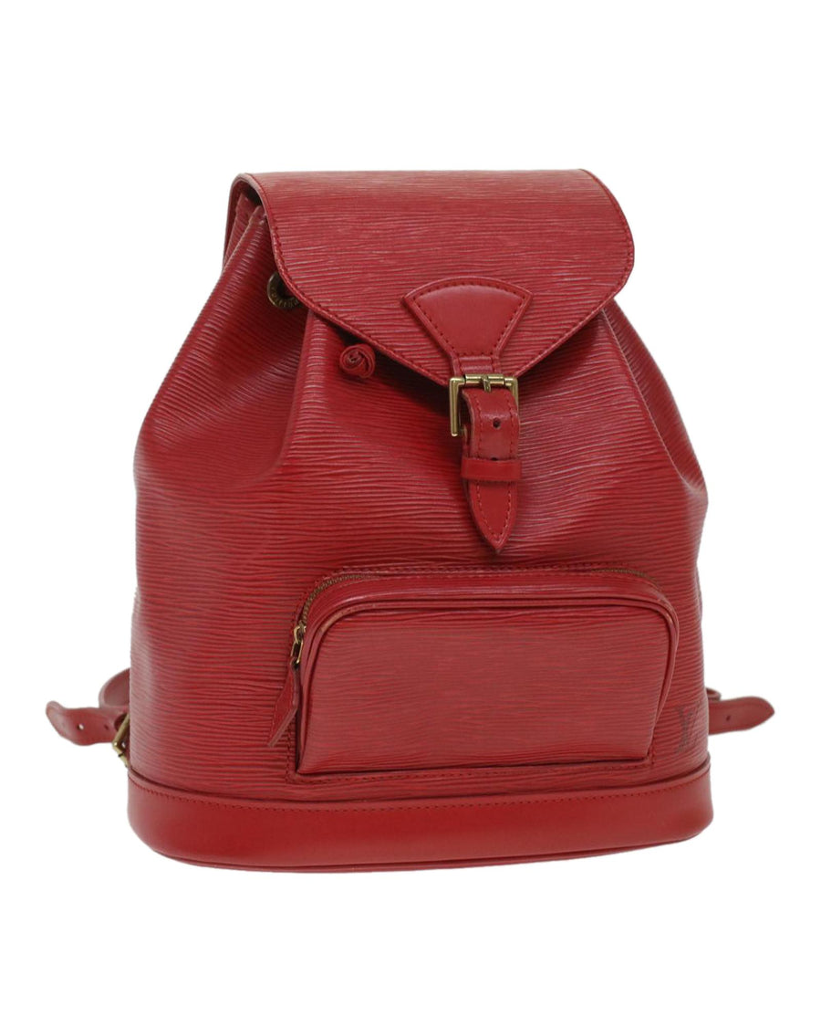 Louis Vuitton Mini Backpack M55642 Red Monogram
