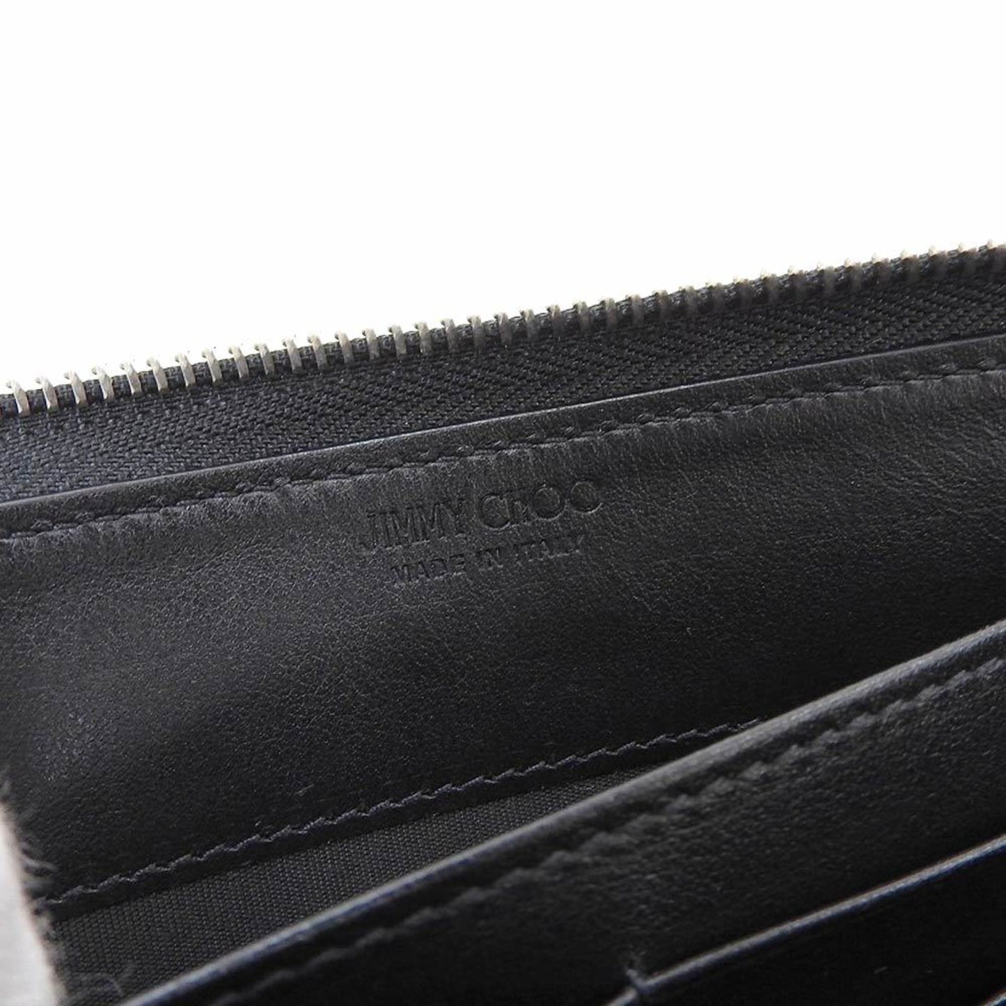 Jimmy Choo Black Leather Wallet
